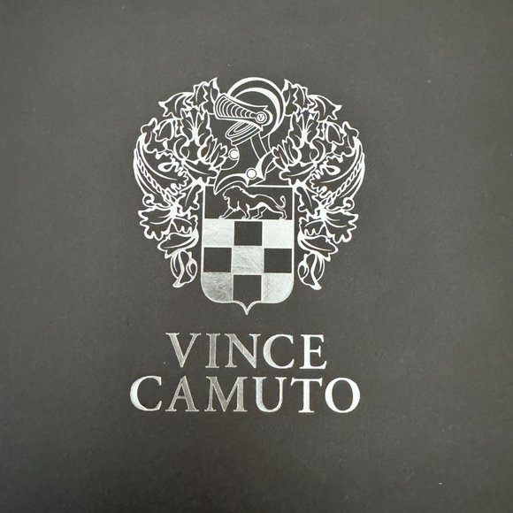 NEW in Box (NIB) Vince Camuto Black Suede Faiva Stiletto Pumps 8.5 - Picture 8 of 10